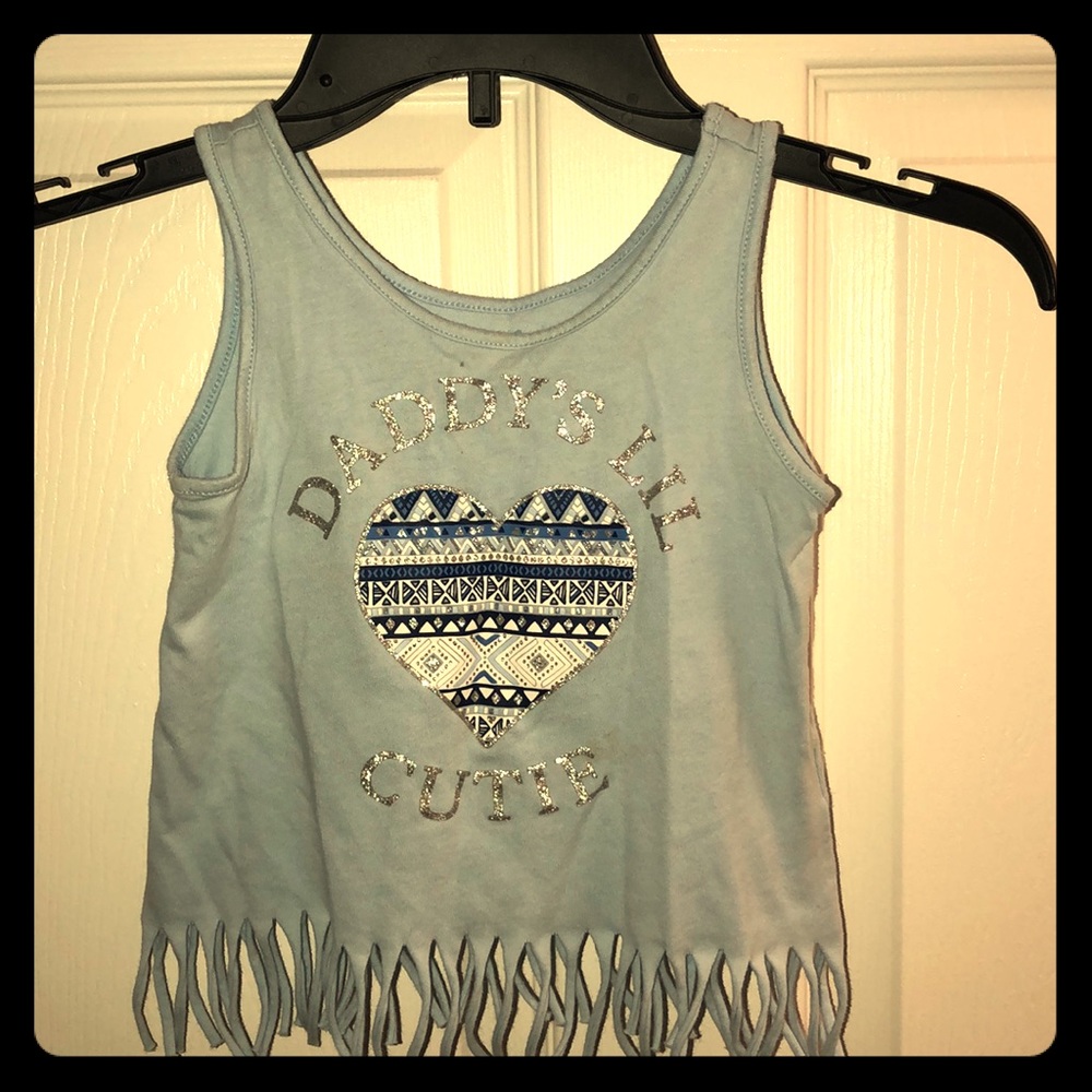 Toddler girls- “Daddy’s Lil Cutie” Summer top